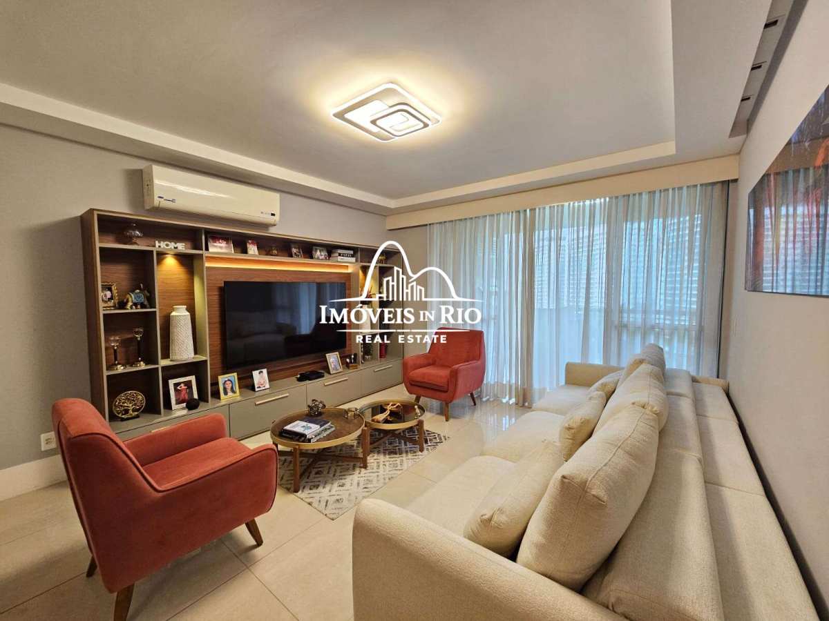 Apartamento de luxo à venda com 4 quartos, 143m² - Barra da Tijuca,