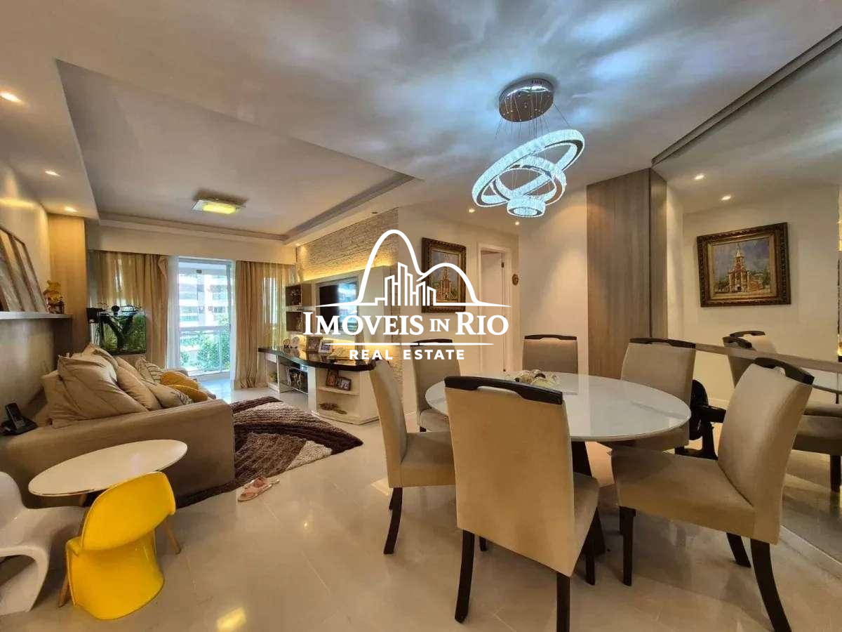 Apartamento à venda com 3 quartos, 103m² - Barra da Tijuca,Rio de Janeiro